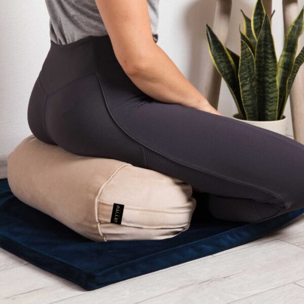 Velvet Yoga Bolster