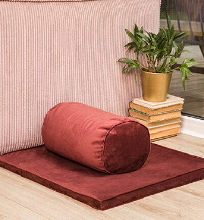 Ruby Meditation cushion Set zafu & zabuton