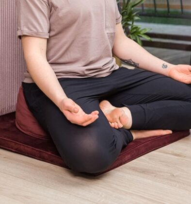 Zabuton velvet floor cushion meditation mat